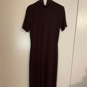 Newport Long Brown Dress
